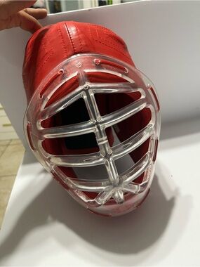 Face protección for boxing kickboxing MMA size S clear front